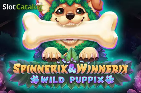 Spinnerix and Winnerix Wild Puppix Λογότυπο Spinnerix and Winnerix Wild Puppix Λογότυπο