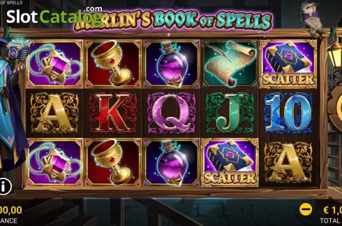 Οθόνη2. Merlin’s Book Of Spells Κουλοχέρης