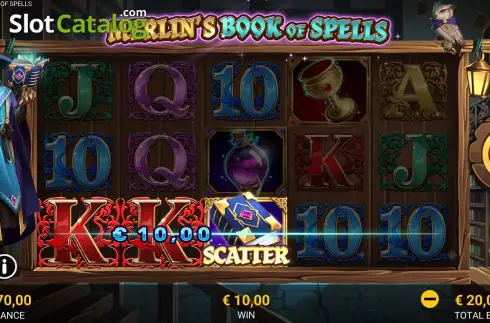 Οθόνη3. Merlin’s Book Of Spells Κουλοχέρης