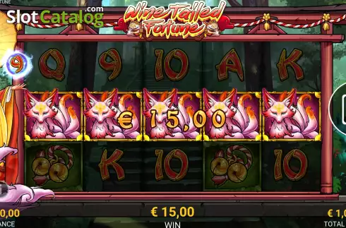 Οθόνη3. Nine Tailed Fortune Κουλοχέρης