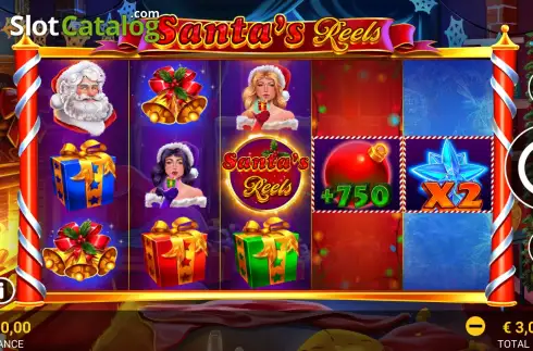 Οθόνη2. Santa’s Reels (Reevo) Κουλοχέρης 