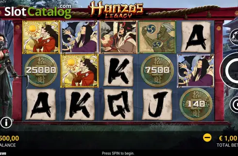 Οθόνη2. Hanzo's Legacy Κουλοχέρης