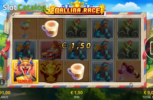 Οθόνη3. Gallina Race Κουλοχέρης