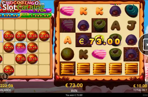 Οθόνη3. Chocobingo Delights Κουλοχέρης