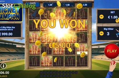Οθόνη3. Cricket Champion Κουλοχέρης