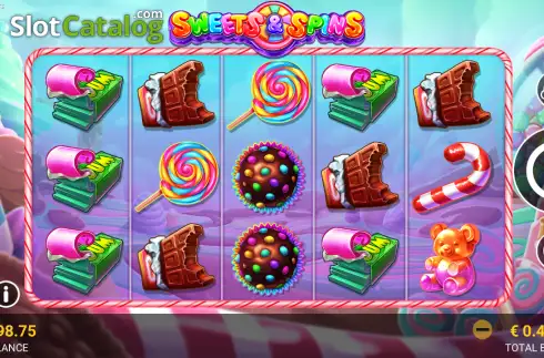 Οθόνη2. Sweets & Spins (Reevo) Κουλοχέρης 