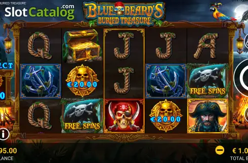 Οθόνη2. Blue Beard’s Buried Treasure Κουλοχέρης