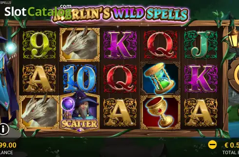 Οθόνη2. Merlin’s Wild Spells Κουλοχέρης 