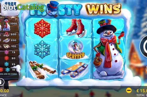 Οθόνη2. Frosty Wins Κουλοχέρης