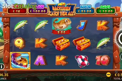 Οθόνη2. Mackereels Catch Tham All Κουλοχέρης