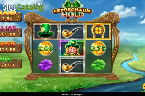 Οθόνη2. Leprechaun Hold Κουλοχέρης