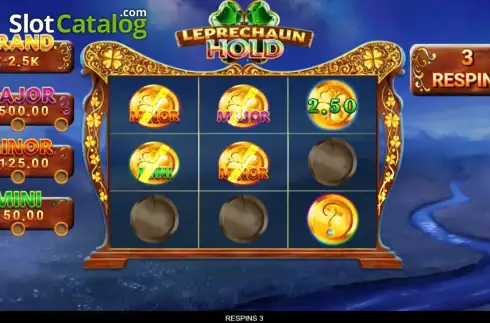 Οθόνη3. Leprechaun Hold Κουλοχέρης