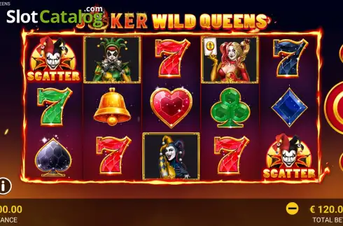 Οθόνη2. Joker Wild Queens Κουλοχέρης 