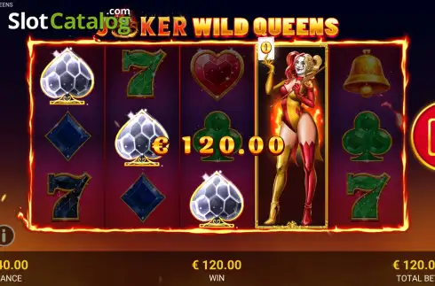 Οθόνη3. Joker Wild Queens Κουλοχέρης 
