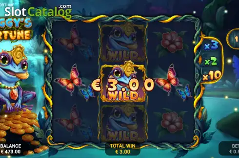 Οθόνη3. Froggy's Fortune Κουλοχέρης