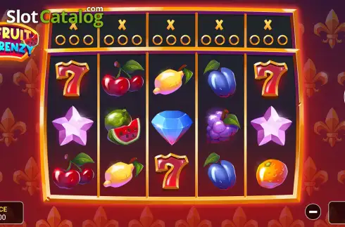 Οθόνη2. X-Fruit Frenzy Κουλοχέρης