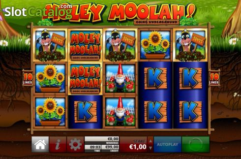 Οθόνη5. Moley Moolah Κουλοχέρης