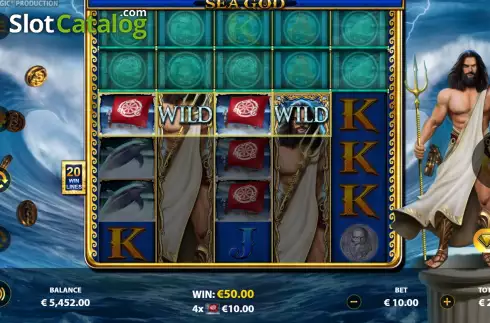Οθόνη5. Sea God (Reflex Gaming) Κουλοχέρης