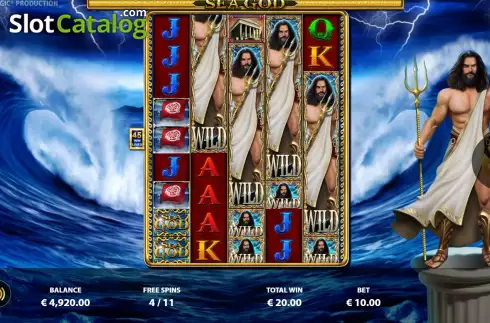 Οθόνη9. Sea God (Reflex Gaming) Κουλοχέρης