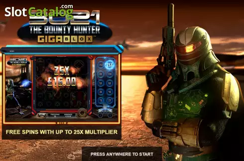 Οθόνη4. 3021 The Bounty Hunter Gigablox Κουλοχέρης 