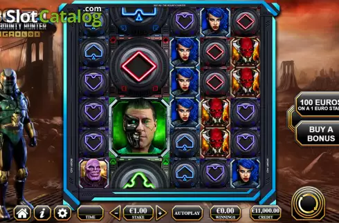 Οθόνη5. 3021 The Bounty Hunter Gigablox Κουλοχέρης 