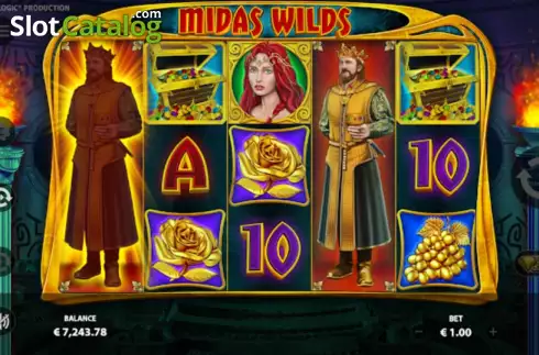 Οθόνη2. Midas Wilds Κουλοχέρης 