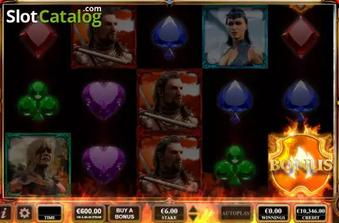 Οθόνη7. 5 Clans Κουλοχέρης 