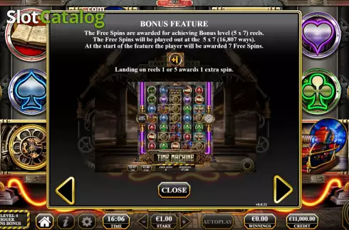 Οθόνη9. Time Machine (Reflex Gaming) Κουλοχέρης