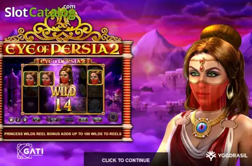 Οθόνη2. Eye of Persia 2 Κουλοχέρης