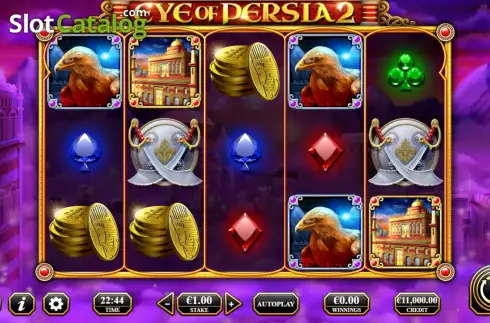 Οθόνη3. Eye of Persia 2 Κουλοχέρης