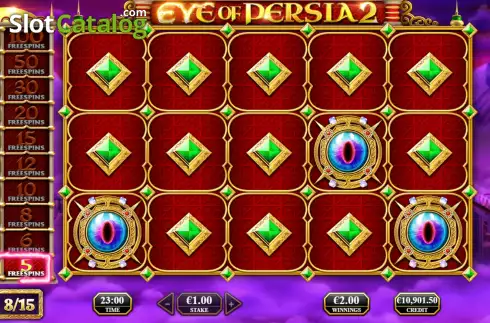 Οθόνη7. Eye of Persia 2 Κουλοχέρης