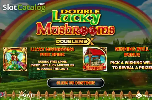 Οθόνη2. Double Lucky Mushrooms Doublemax Κουλοχέρης