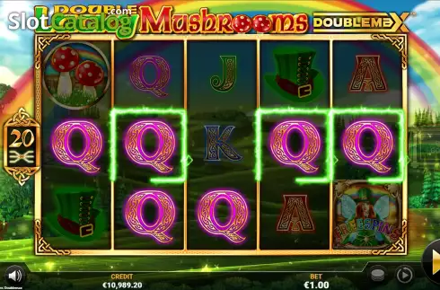 Οθόνη4. Double Lucky Mushrooms Doublemax Κουλοχέρης
