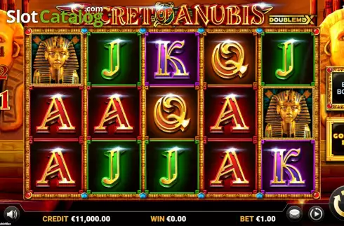 Οθόνη3. Secret of Anubis Doublemax Κουλοχέρης