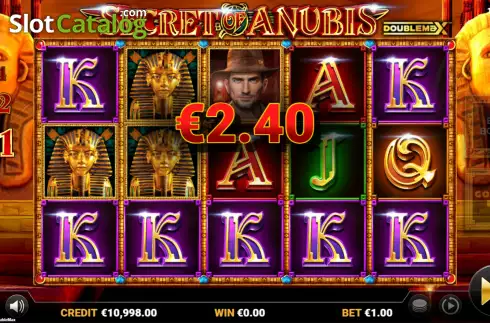 Οθόνη4. Secret of Anubis Doublemax Κουλοχέρης