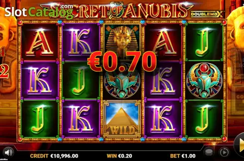 Οθόνη6. Secret of Anubis Doublemax Κουλοχέρης