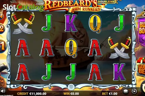 Οθόνη2. Redbeard’s Rum Runners DoubleMax Κουλοχέρης 
