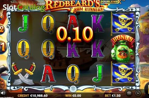 Οθόνη3. Redbeard’s Rum Runners DoubleMax Κουλοχέρης 