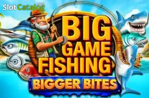 Big Game Fishing Bigger Bites Λογότυπο Big Game Fishing Bigger Bites Λογότυπο