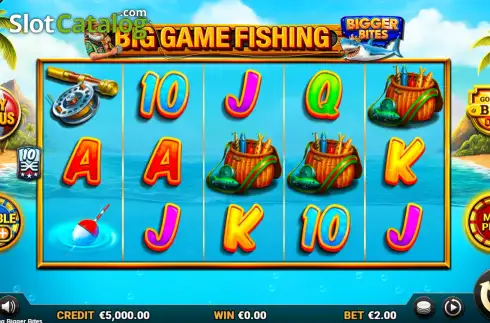 Οθόνη2. Big Game Fishing Bigger Bites Κουλοχέρης