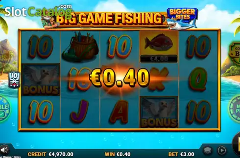 Οθόνη3. Big Game Fishing Bigger Bites Κουλοχέρης
