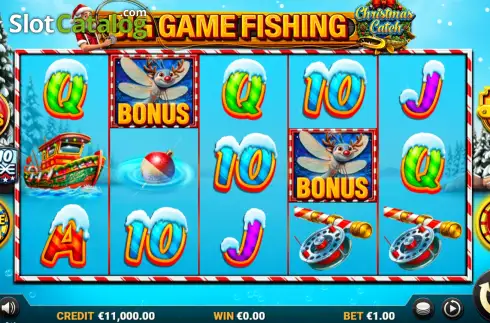 Οθόνη2. Big Game Fishing Christmas Catch Κουλοχέρης