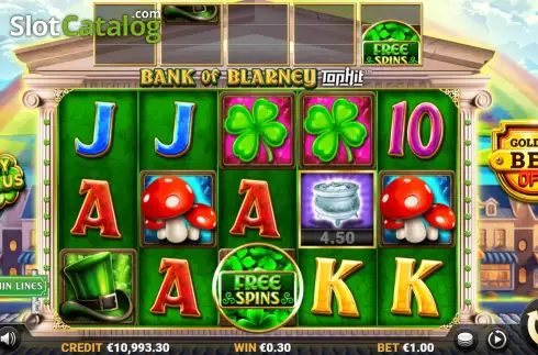 Οθόνη3. Bank of Blarney TopHit Κουλοχέρης