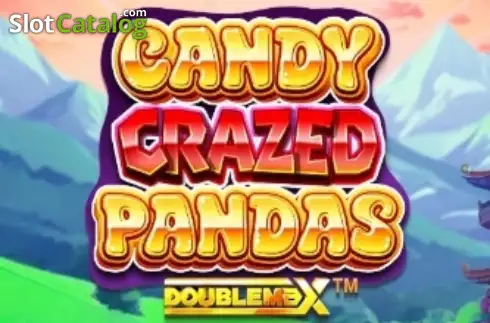 Candy Crazed Pandas DoubleMax Λογότυπο Candy Crazed Pandas DoubleMax Λογότυπο
