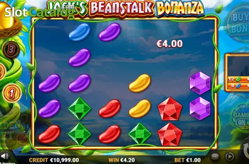 Οθόνη3. Jack's Beanstalk Bonanza Κουλοχέρης 