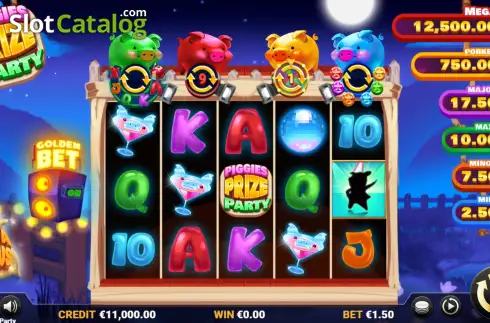 Οθόνη2. Piggies Prize Party Κουλοχέρης