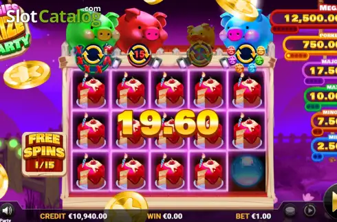 Οθόνη3. Piggies Prize Party Κουλοχέρης