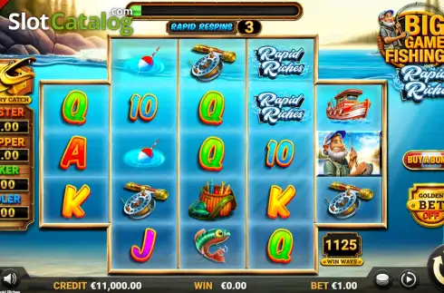 Οθόνη2. Big Game Fishing Rapid Riches Κουλοχέρης