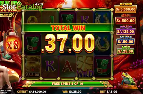 Οθόνη3. Dublin Up Pots O'Gold Κουλοχέρης