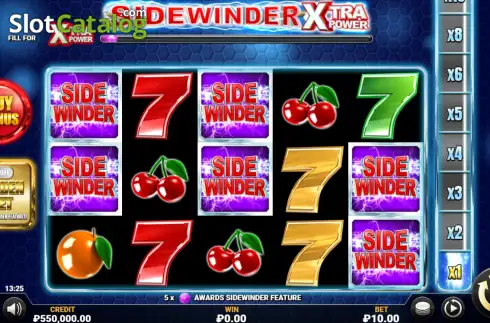 Οθόνη2. Sidewinder Xtra Power Κουλοχέρης